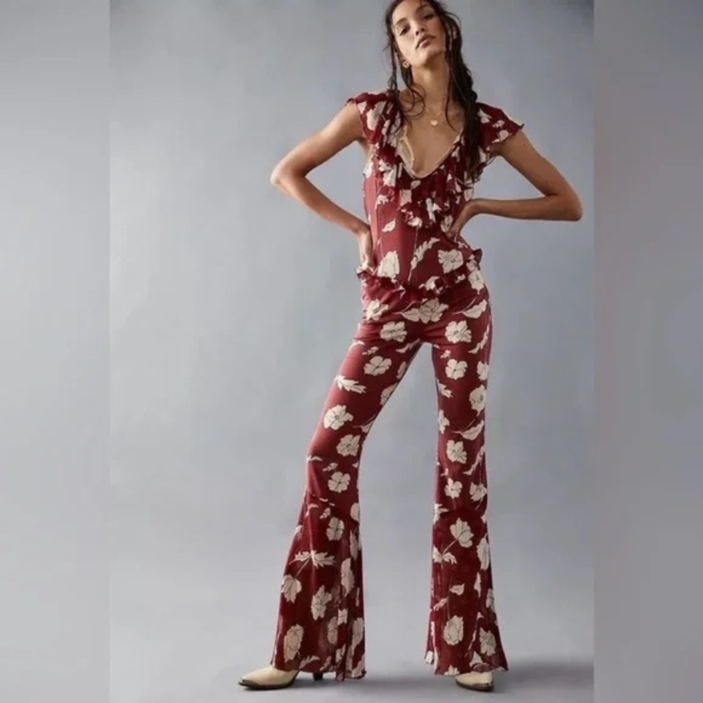 NWOT Free People Austyn One Piece Jumpsuit Large - Picture 5 of 10